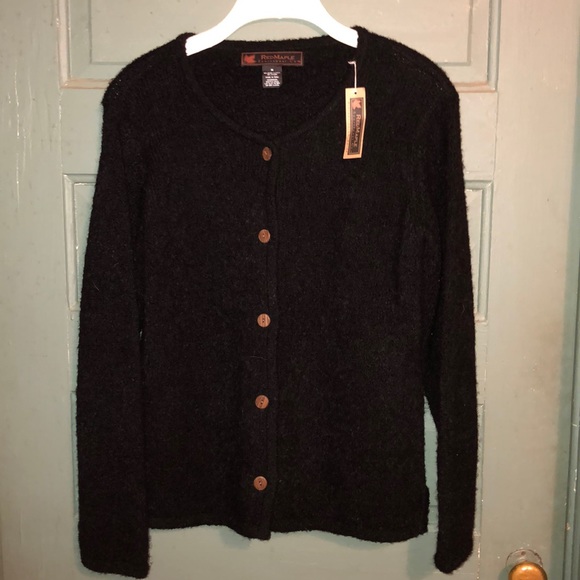 RedMaple Sweaters - Red Maple Sportswear Co Baby Alpaca Medium Black